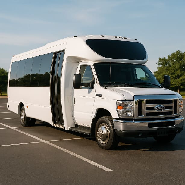Lincoln Shuttle Bus Rentals 20 Passenger Shuttle Bus