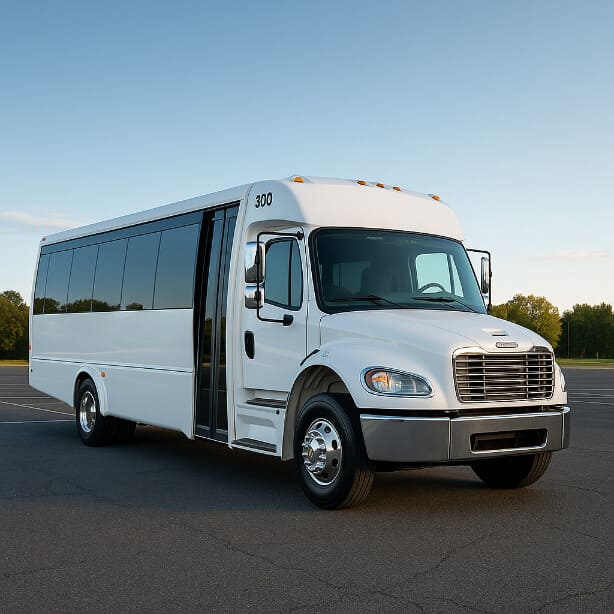Lincoln Shuttle Bus Rentals 25 Passenger Shuttle Bus
