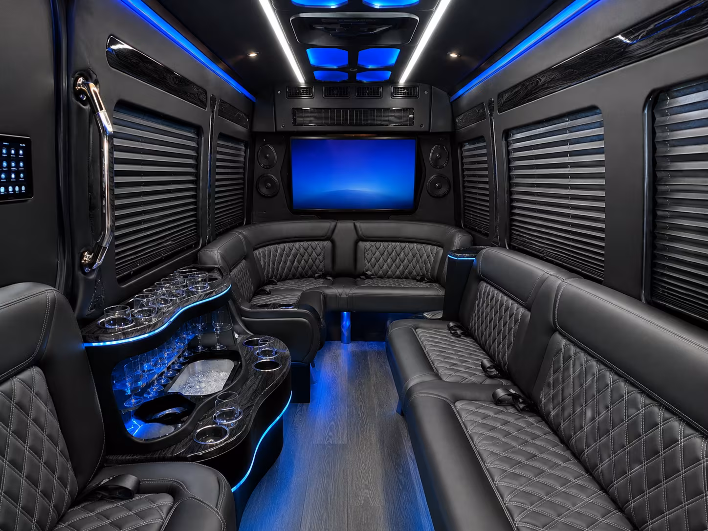 bus rental options for lincoln trips