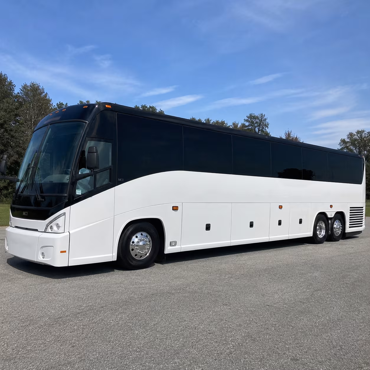 lincoln bus rental service area