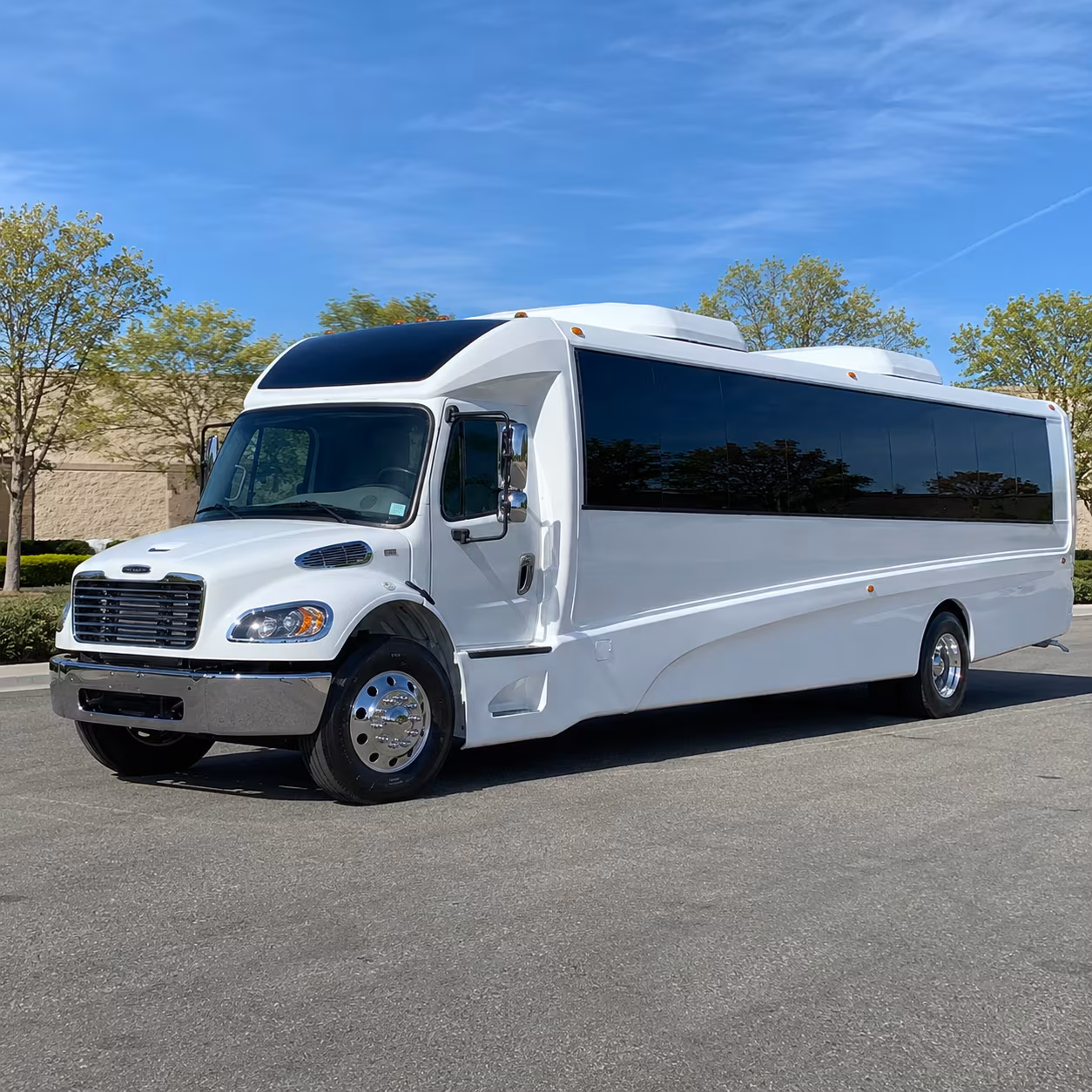 lincoln hospital and campus shuttle bus rentals